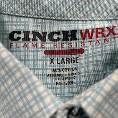 Cinch WRX Men’s XL L/S Button Up Flame Resistant
