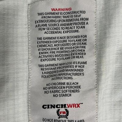 Cinch WRX Men’s XL L/S Button Up Flame Resistant