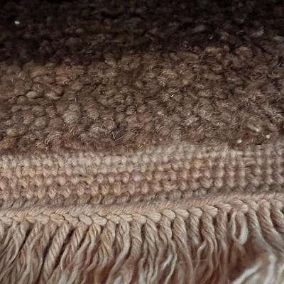 9ft x 12ft Earth Toned/Botanical Design Wool Area Rug (LR-RG)