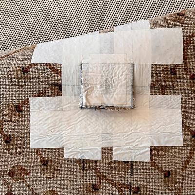 Large 12ft x 15ft Neutral Toned/Floral Design Rug (LR-RG)