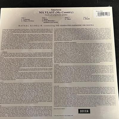 Ma Vlast Kubelik LP New