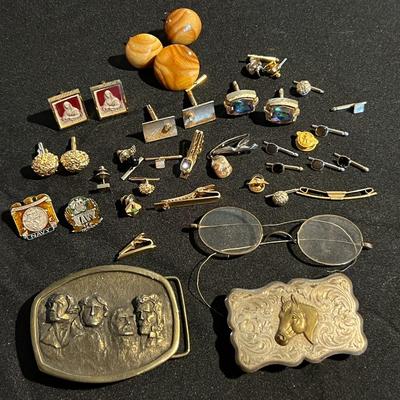 Cuff Links and Belt Buckles