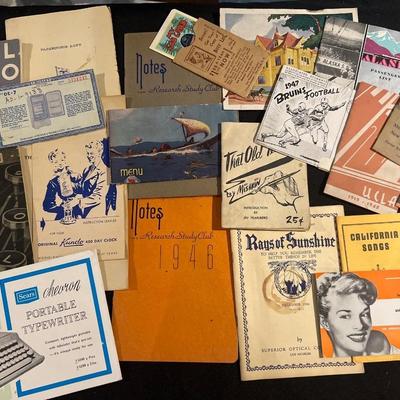 Ephemera Lot