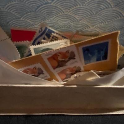 Vintage stamps and letters