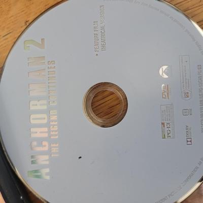 4 funny dvds, 1 with no case