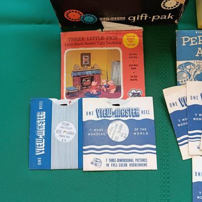 VIEW-MASTER GIFT PAK WITH SLIDES AND ORIGINAL BOX