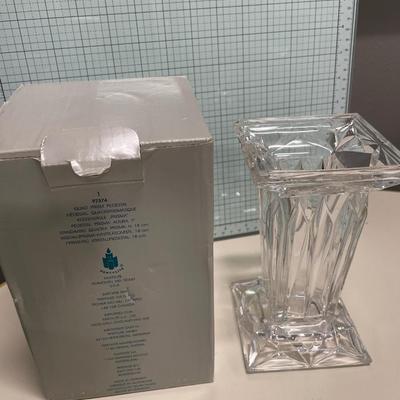 Party Lite Quad Prism Pedestal candle holder