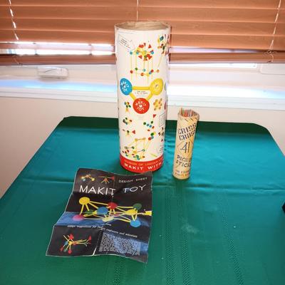 MAKIT TOY & CRISS CROSS PICK-UP STICKS