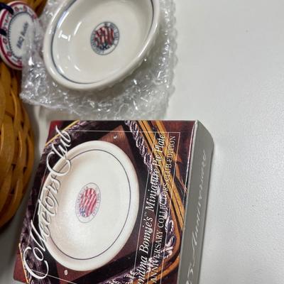 Longaberger BBQ basket & Mini pie plate