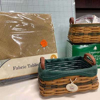 2 Longaberger Tree Trimmings Treat baskets