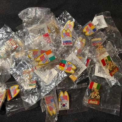 Olympic Soccer Pins