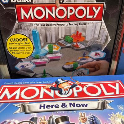 Board games and playing cards