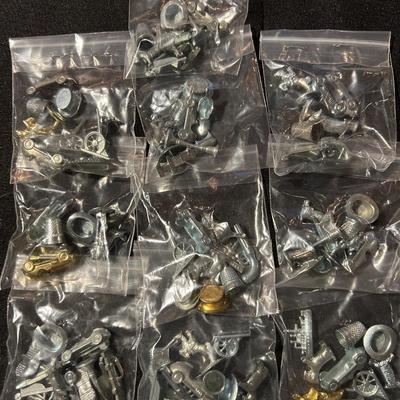 Vintage monopoly pieces