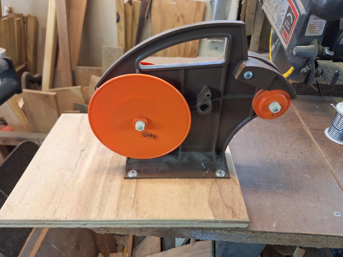 KWC Table Foiler - Dispenses & Applies Stained Glass Foil 7/32", 3/16", 1/4" Sizes