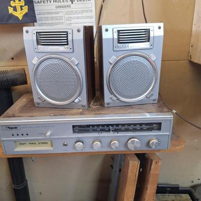 Rhapsody 8-Track Player w/ 2 speakers