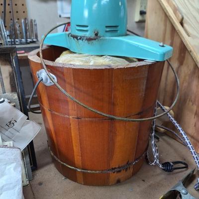 Wooden Ice Cream Maker