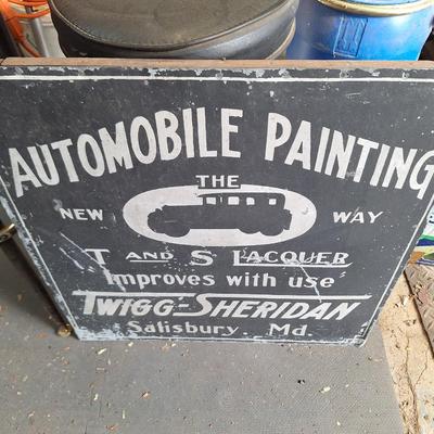 Automotive Painting Sign