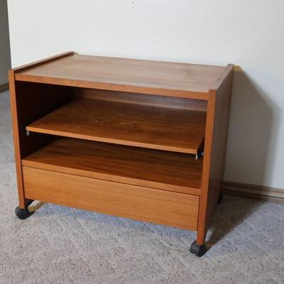 Mobile TV Stand with Drawer