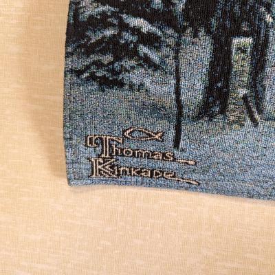 Thomas Kinkade Hanging Tapestry 33" x 25" (LR)