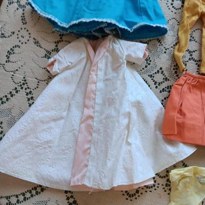 1958 BARBIE DOLL WITH CLOTHES, SHOES AND SOCKS
