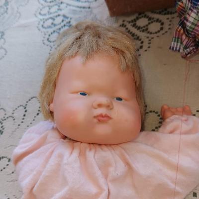 SMALLER DOLLS WITH A CARRY CASE