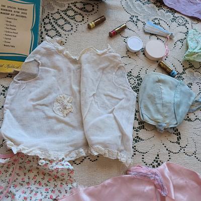 AYER IDEAL'S DOLL OF BEAUTY WITH CLOTHES, MAKEUP AND FLATTENED BOX
