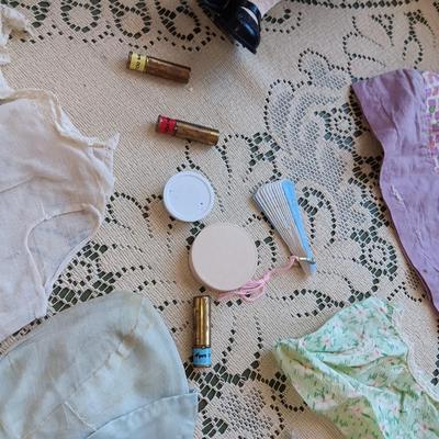 AYER IDEAL'S DOLL OF BEAUTY WITH CLOTHES, MAKEUP AND FLATTENED BOX