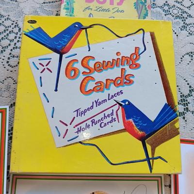 MAGIC DOTS FOR LITTLE TOTS AND 6 SEWING CARDS