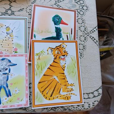 MAGIC DOTS FOR LITTLE TOTS AND 6 SEWING CARDS