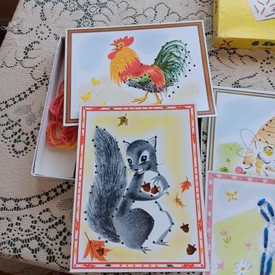 MAGIC DOTS FOR LITTLE TOTS AND 6 SEWING CARDS