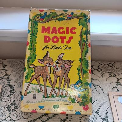 MAGIC DOTS FOR LITTLE TOTS AND 6 SEWING CARDS