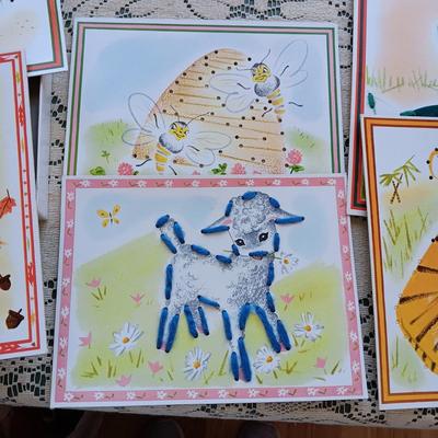 MAGIC DOTS FOR LITTLE TOTS AND 6 SEWING CARDS