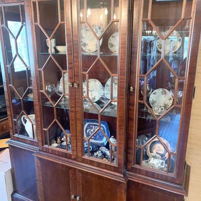 Mahogany China Cabinet