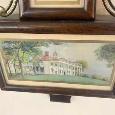 Banjo Clock w/ Mount Vernon Base