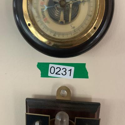 Vintage Barometers Lot German & Tycos