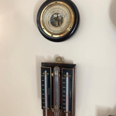 Vintage Barometers Lot German & Tycos