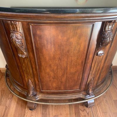Clean Bar w/ Wonderful Rear Service Storage 59x25x42h