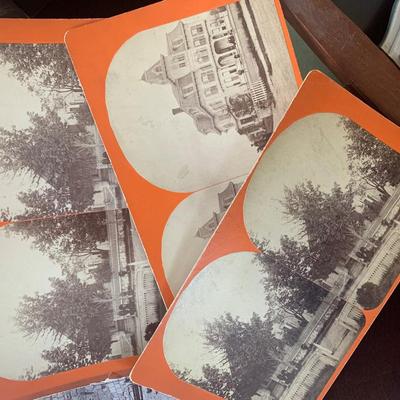 Antique Stereoview With Many Cards - Washington DC & More