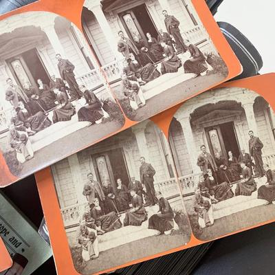 Antique Stereoview With Many Cards - Washington DC & More