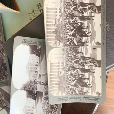 Antique Stereoview With Many Cards - Washington DC & More