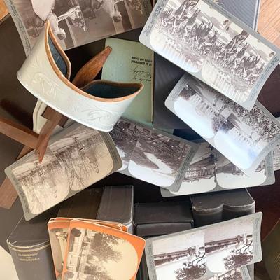 Antique Stereoview With Many Cards - Washington DC & More