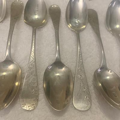 Sterling Silver Flatware - Monogrammed