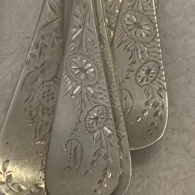 Sterling Silver Flatware - Monogrammed