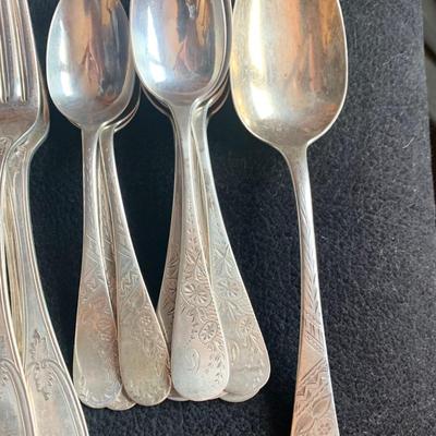 Sterling Silver Flatware - Monogrammed