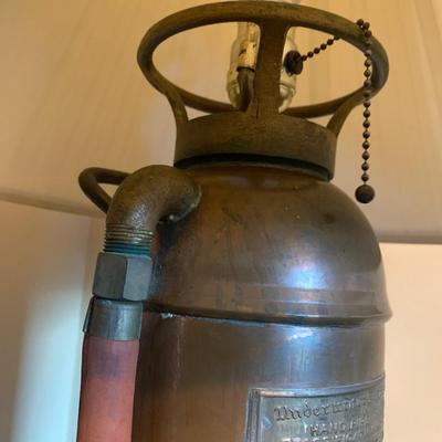 Fire Extinguisher Lamp