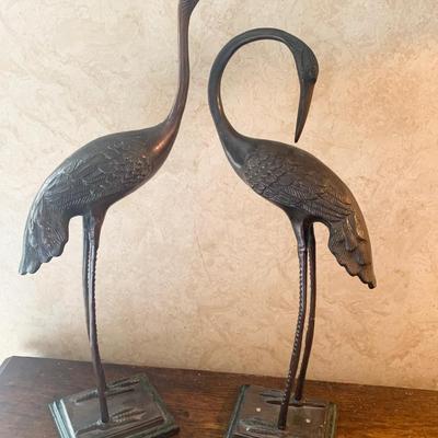 Crane Figurines