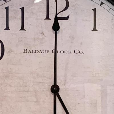 Baldauf Over Sized Clock tested AA batteries