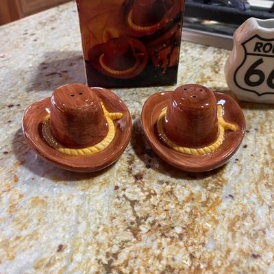 SALT AND PEPPER SHAKERS AND TOOTHPICK HOLDERS