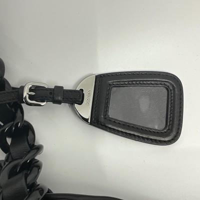 472 PRADA Tessuto Nylon Waves Tote Bag