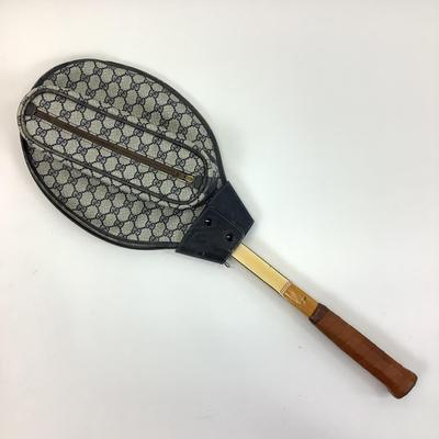 473 Vintage GUCCI Tennis Racket Cover